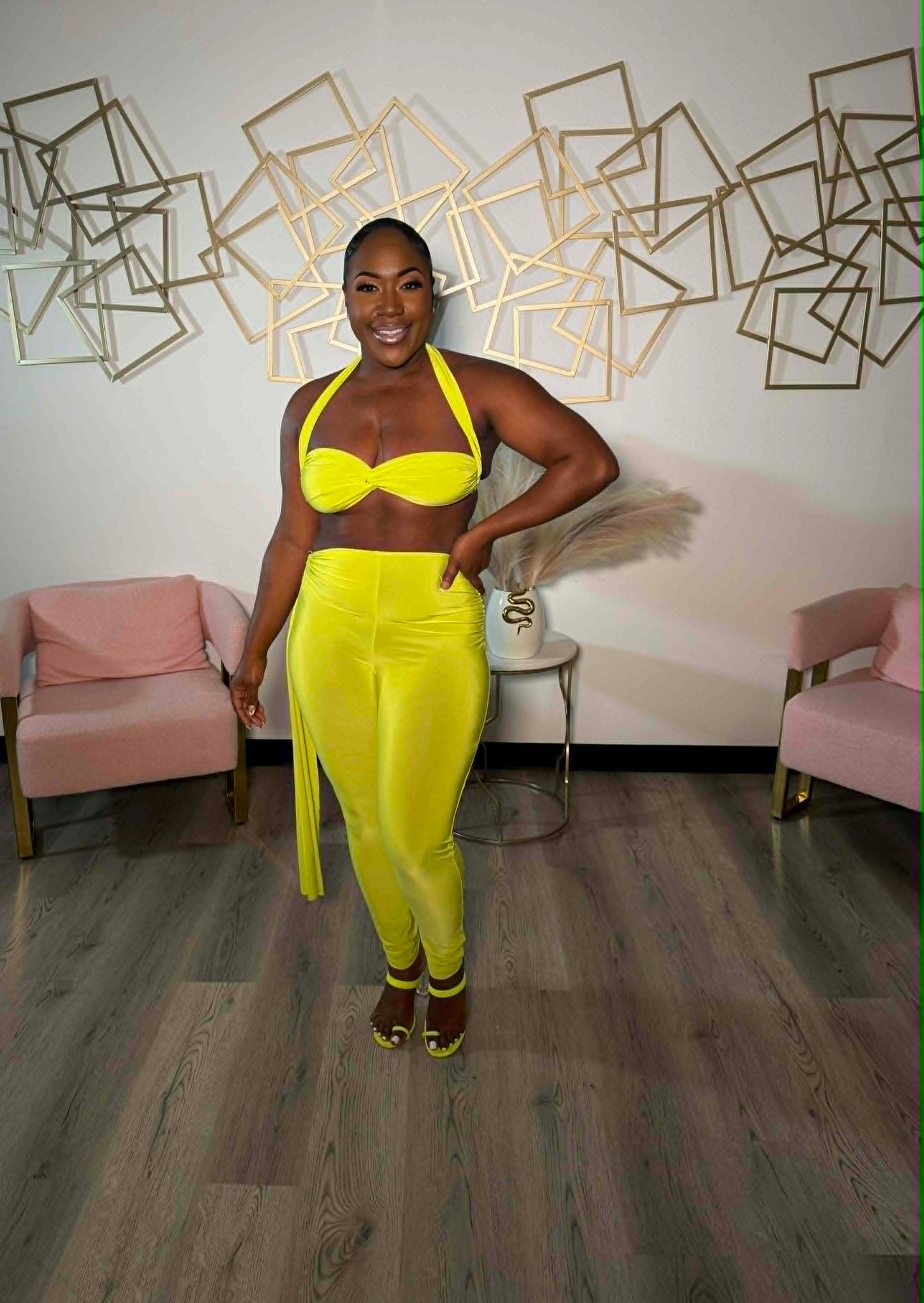 Bossy Halter Neck Set