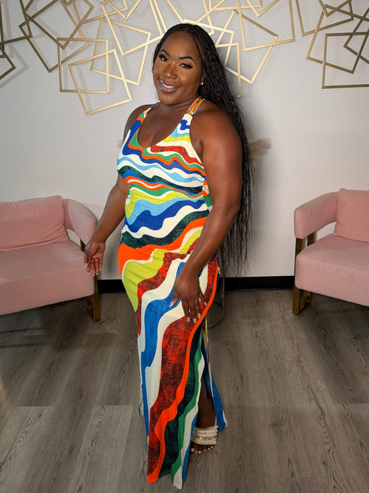 Multi Mood Maxi Dress