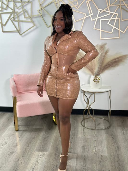 Mocha Muse Dress